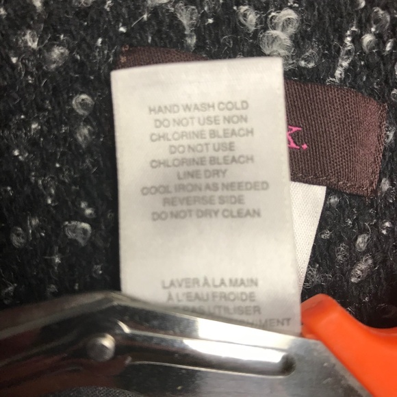 mark. Faux Leather and Tweed Black Jacket S - Picture 7 of 7